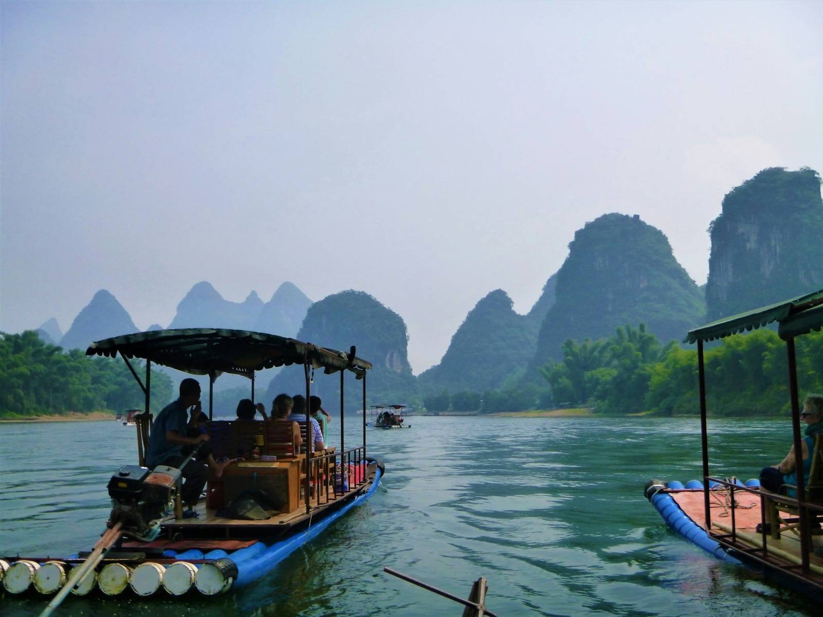 Guilin karst mountains along the Li River