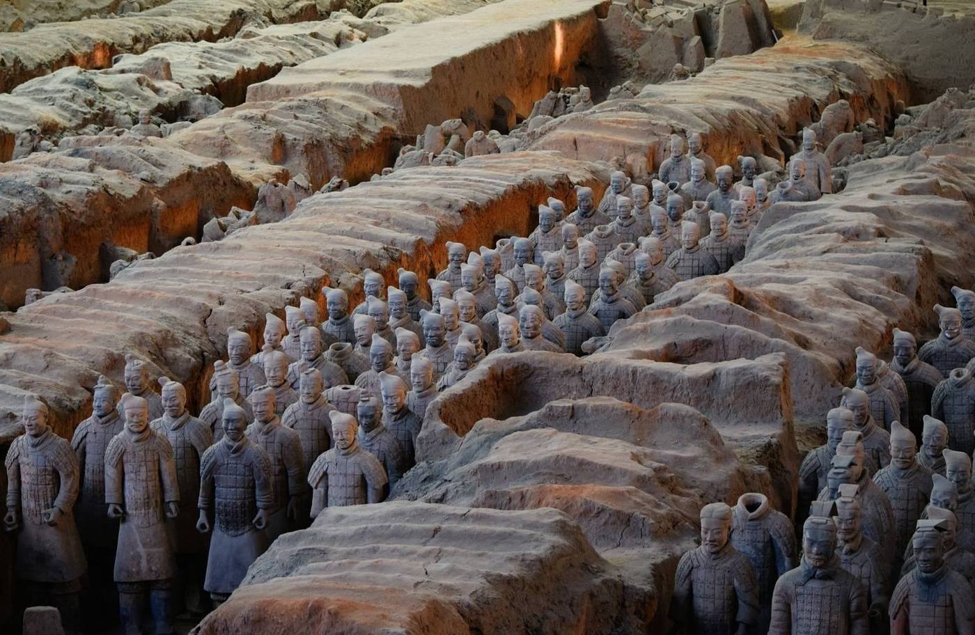Terracotta Army warriors in Xi'an, the reason most travelers take this train