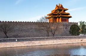 Corner Towers of The Palace Museum