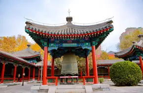 The Ancient Bell Museum At Dazhong Temple