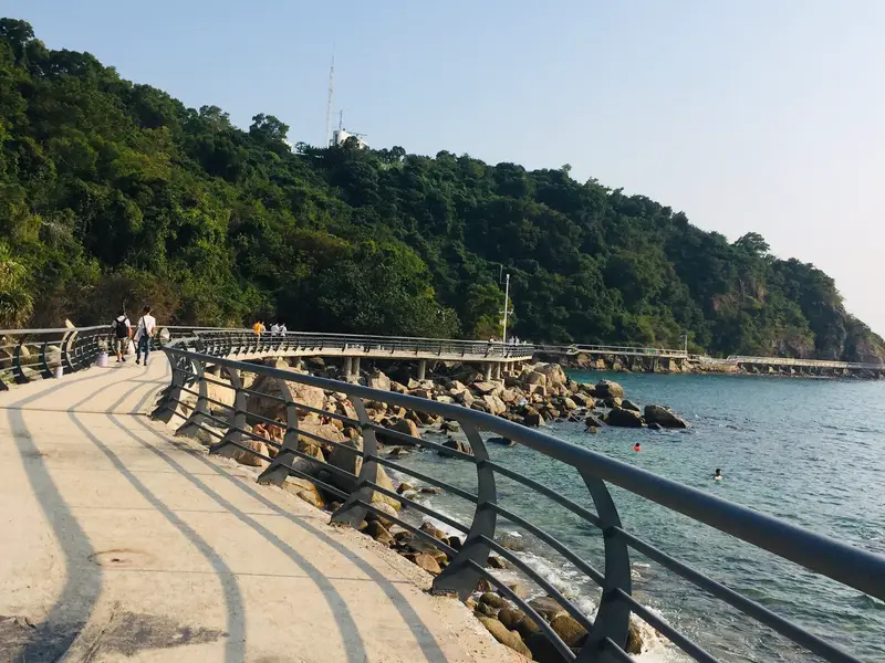 Xiao Meisha Coastal Boardwalk