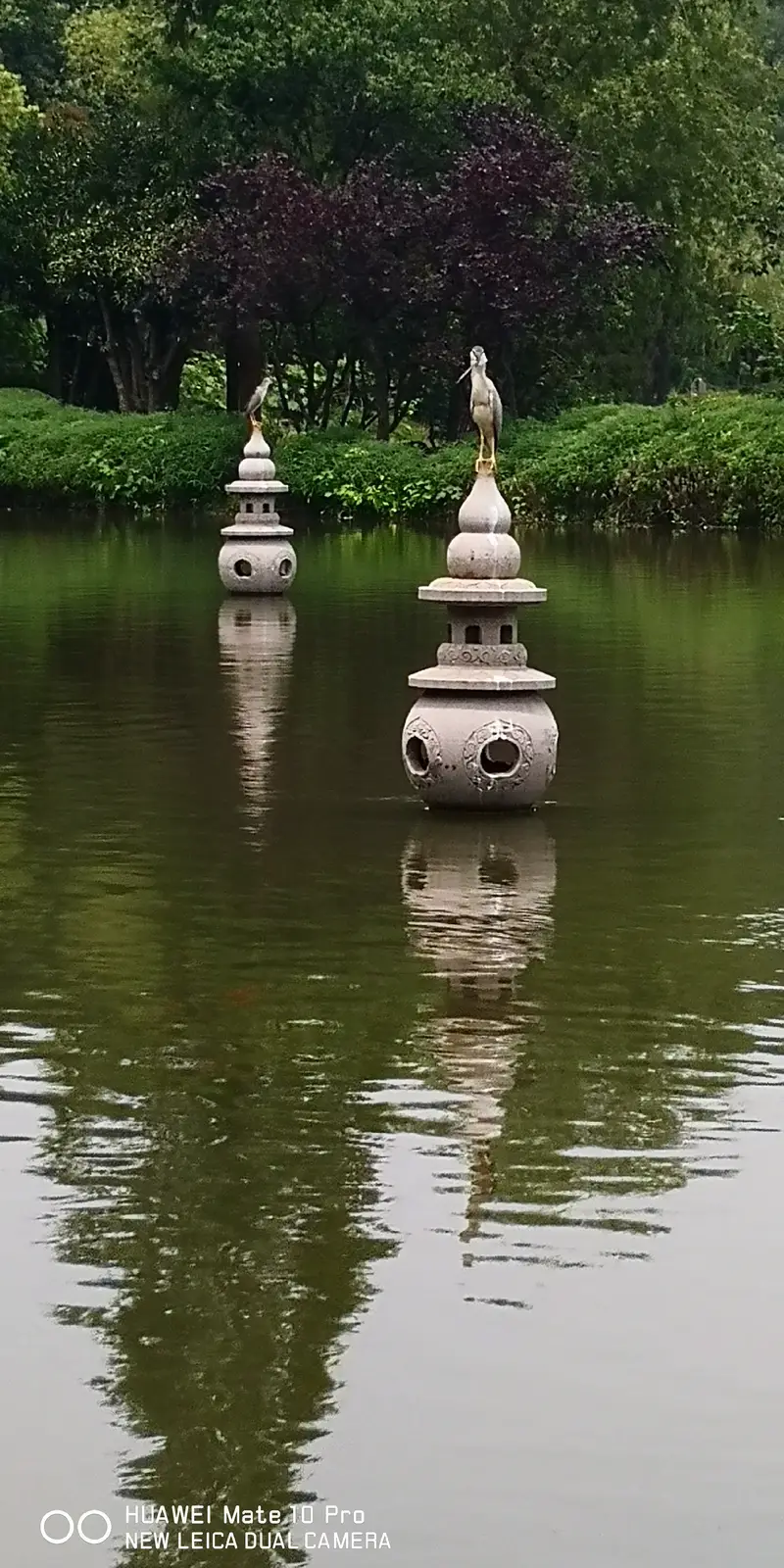 Yangpu Park Three Pools Mirroring The Moon