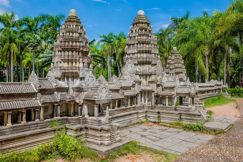 Angkor Wat At Window Of The World