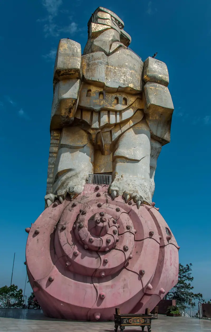 Giant Golden Eagle Sculpture