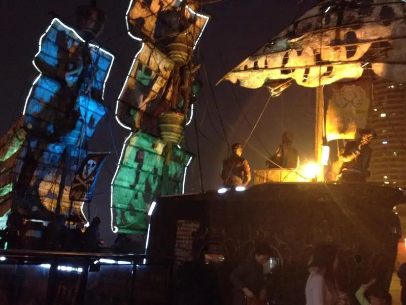 City Balcony Pirate Ship