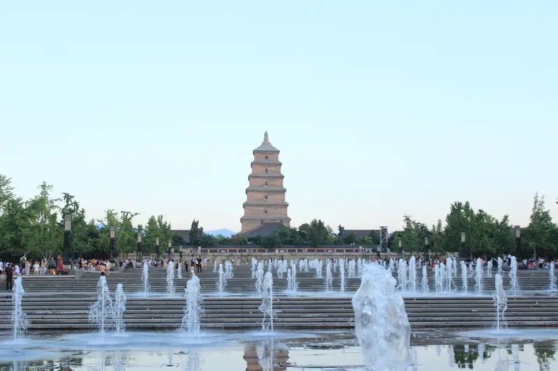 Giant Wild Goose Pagoda North Square