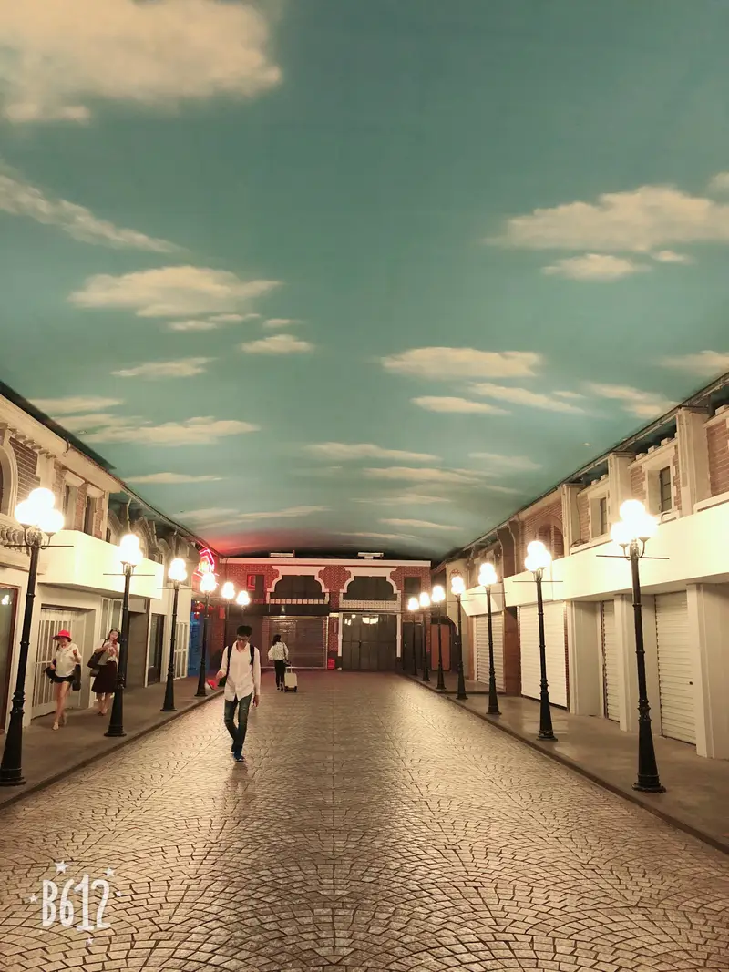 Old Shanghai 1930 Style Street