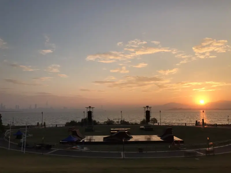 Shenzhen Bay Park Sunrise Theatre