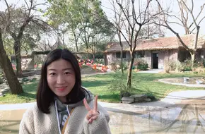 Shanghai Zoo-Flamingo Garden