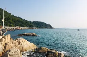Xiao Meisha Coastal Boardwalk