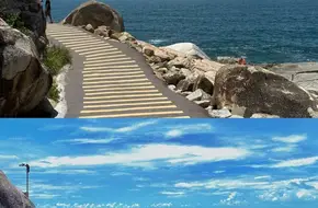 Xiaomeisha Ocean World - Turtle Island