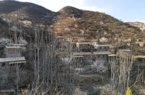 Huangshan Village Po Feng Ling Autumn Maple Pavilion