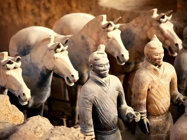 No.2 Pit Exhibition Hall Of Qin Terracotta Warriors And Horses