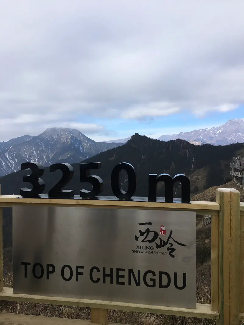 Elevation 3250 Meters Monument
