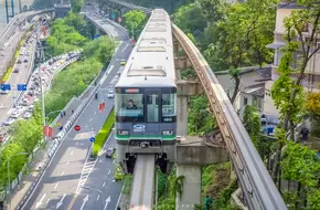 Liziba Monorail Station