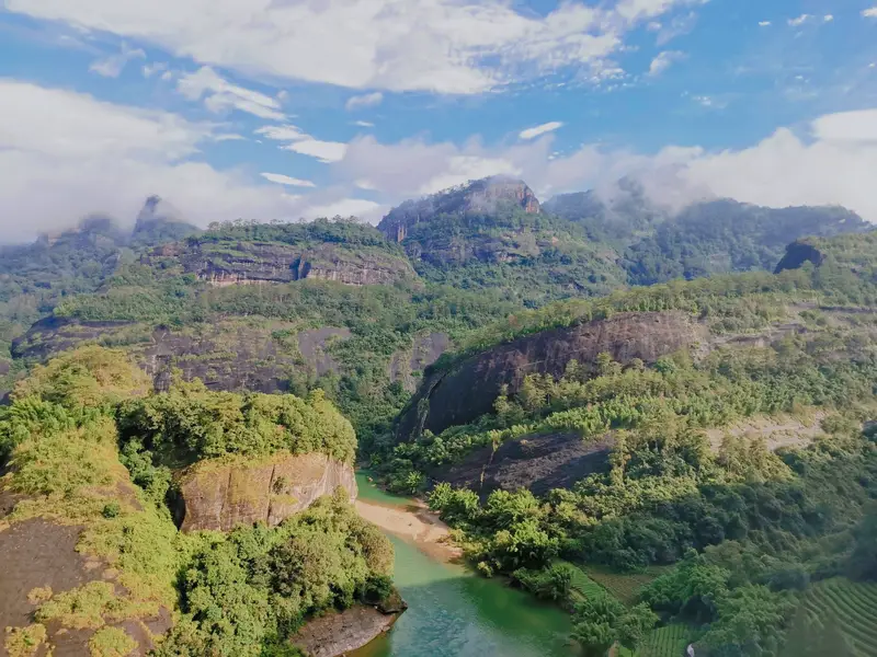Wuyi Mountain Scenic Area - Hidden Screen Peak