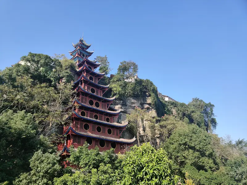 Shibao Zhai Pagoda