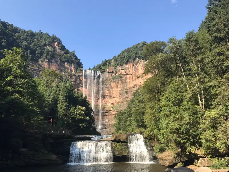 Simien Mountain Grand Waterfall