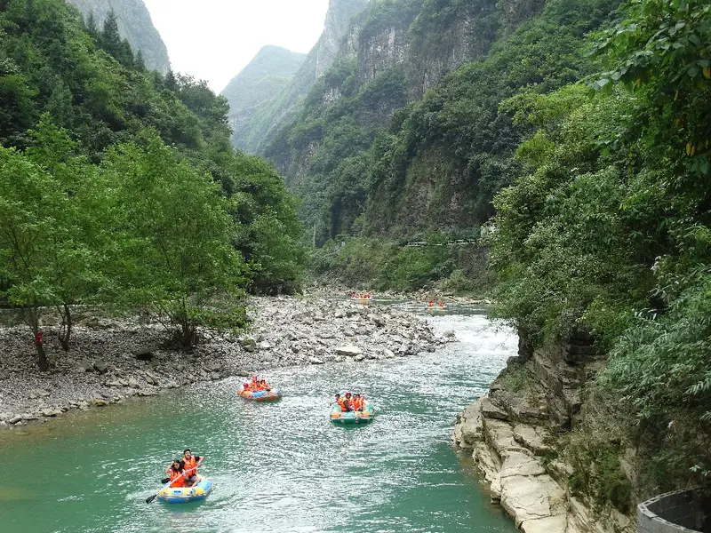 Jiupan River Drift Scenic Area