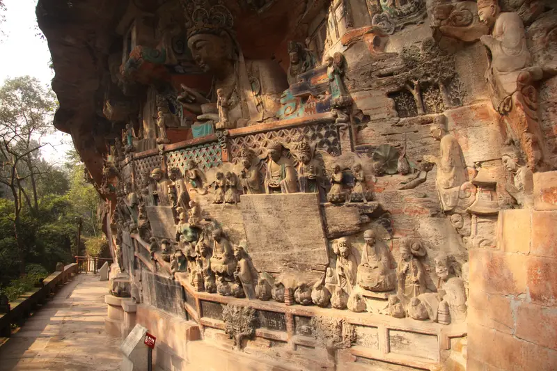 Visualization Of The Amitayus Sutra Manifestation