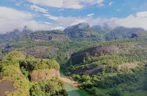 Wuyi Mountain Scenic Area - Hidden Screen Peak