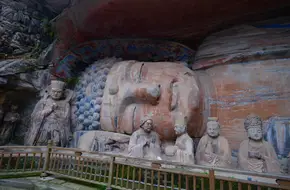 Baoding Mountain Stone Carvings