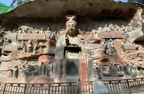 Baoding Mountain Stone Carvings