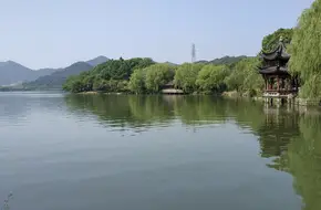 Moon Over The Lake
