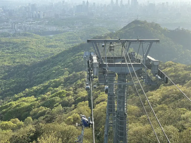 Zhongshan Scenic Area - Purple Mountain Cableway