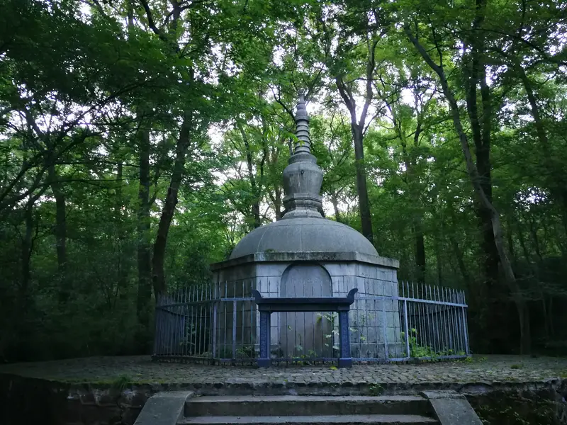 Bao Gong Tower And Sanjue Stele