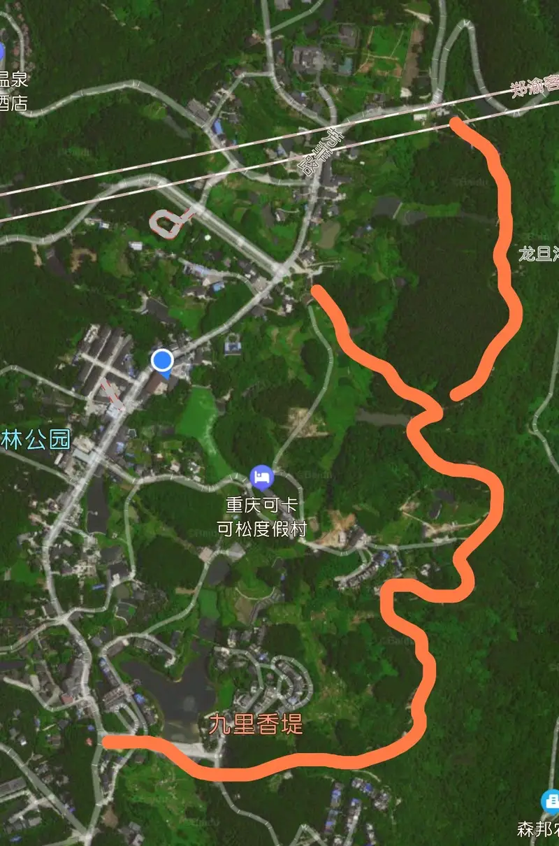 Yufeng Mountain Forest Park - Cliffside Walkway