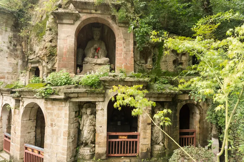 Qixia Mountain Scenic Area - Thousand Buddha Rock