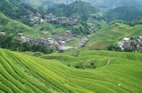 Longji Da Yao Zhai Terrace Scenic Area - No.2 Observation Deck