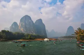 Xingping Li River Bamboo Rafting