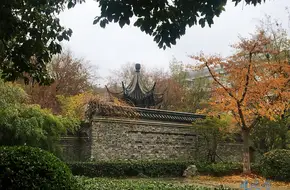 Wu Jingzi Memorial Hall - Pavilion