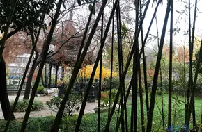 Wu Jingzi Memorial Hall - Pavilion