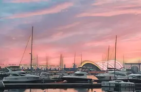 Qingdao Olympic Sailing Center - Battery Car Lighthouse Station