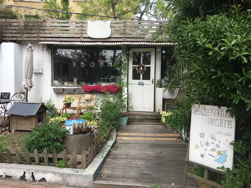Seaside Cats And Cafe