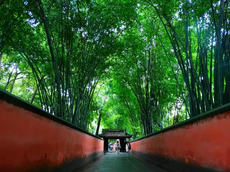 Du Fu Cottage - Flower Path