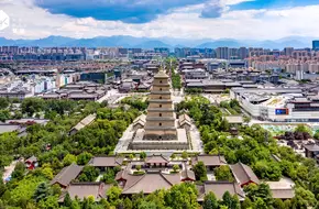 Giant Wild Goose Pagoda South Square
