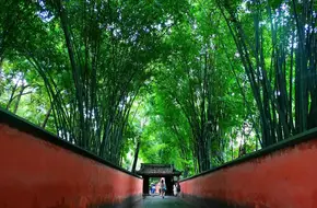 Du Fu Cottage - Flower Path