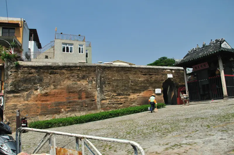Old Macau City Walls Sections