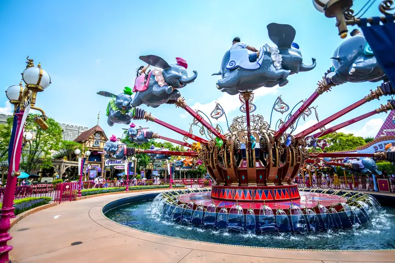 Dumbo'S Rotating World