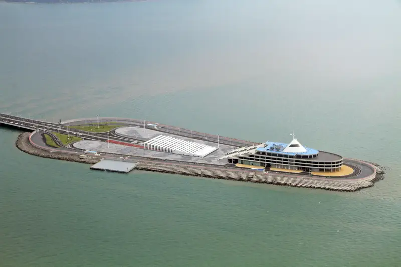 Hong Kong-Zhuhai-Macau Bridge Hong Kong Port Artificial Island
