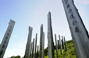 Heart Sutra Stone Forest