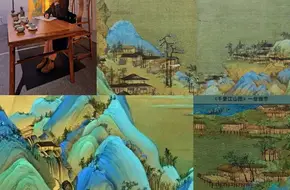 Painted Journey Through A Thousand Miles Of Rivers And Mountains — The Forbidden City Immersive Art Exhibition
