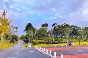 Luhui Town Huixiong Road Dazhe River Green Belt